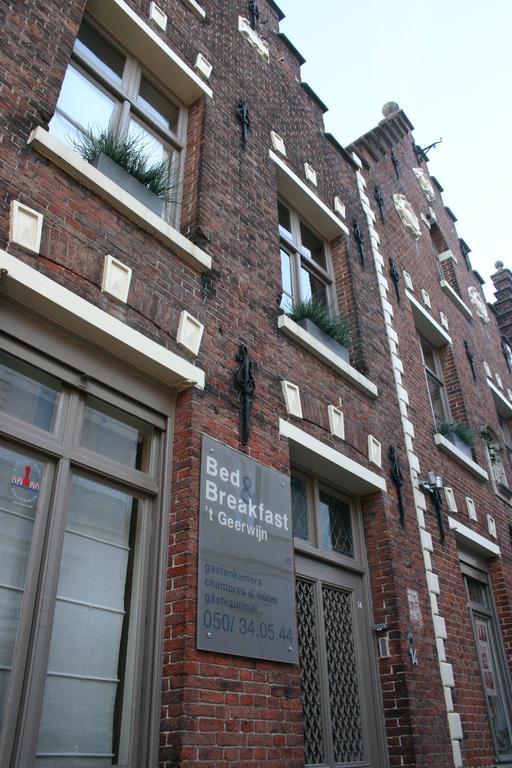 B&B Geerwijn Brugge Bagian luar foto